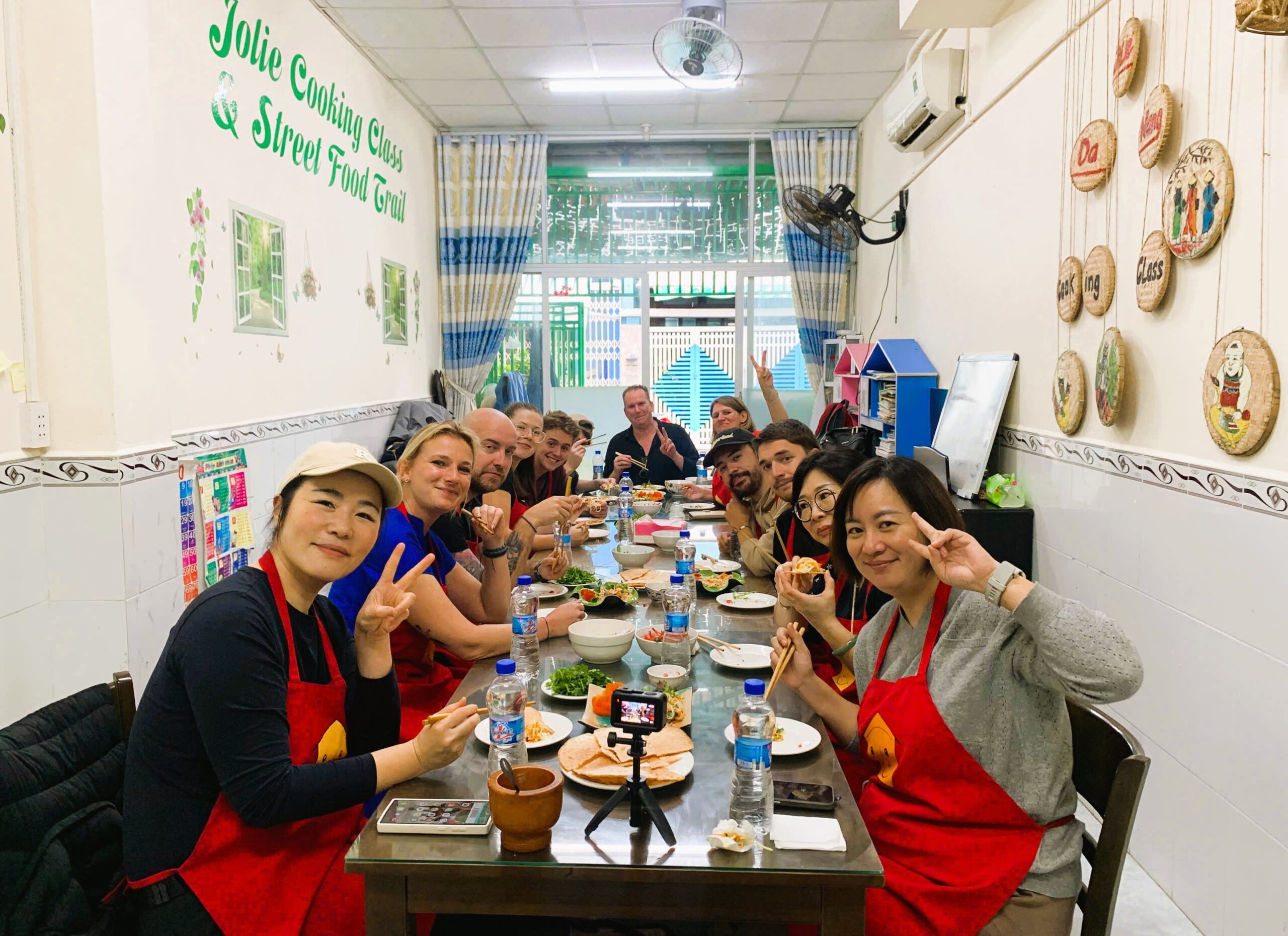 Traditional Vietnamese family recipes being prepared in Da Nang