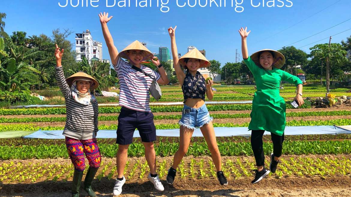 Jolie Da Nang Cooking Class: Farming- Market- Coffee- Cooking (JDN1)